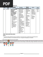 5° Grado - Educación Religiosa - Dia 11 de Abril