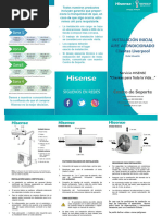 Hisense Triptico V5 Instalacion