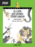 El Duende Verde El Leon Que Queria Tener Amigos