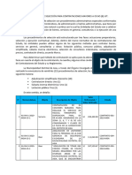 Procedimientos de Selección para Contrataciones Mayores A Ocho