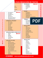 1 Conectores para Redacción de Textos Parte 1