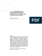 Galindo Cáceres, Jesús, "Sobre Comunicología y Comunimetodología