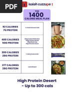 The 1500 Calorie Meal Plan