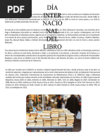 DÍA Inter Nacio NAL DEL Libro