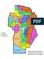 Departamentos de Córdoba