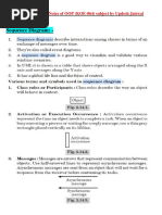 Unit-2 (Part-C) Notes of OOP (KOE-064) Subject (Sequence and State Diagrams) by Updesh Jaiswal