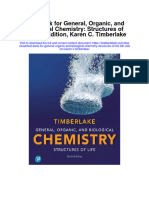 Full Download Test Bank For General Organic and Biological Chemistry Structures of Life 6Th Edition Karen C Timberlake PDF