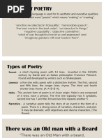 Lesson 3 Poetry and Its Elements