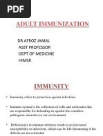 Adult Immunization