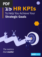 AIHR - 15 KPIs To Help You Achieve Your Strategic Goals