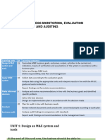 Ccm7001-Business Monitoring, Evaluation and Auditing