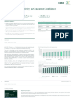 Increase Market Activity As Consumer Confidence Improves: +3.3% Y-O-Y +3.7% Y-O-Y +36.3% Y-O-Y