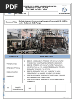 Method Statement For Pumps FF