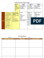 Production Cycle and Planning Guide