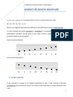 Nozioni Elementari Di Teoria Musicale - Simone Marino