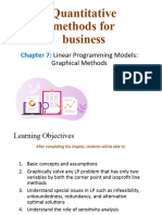 Lecture 6 - Chapter 7 - Linear Programming Models - Graphical and Computer Method