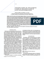 Saturation of Cation Effect On Kaolinite