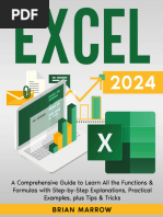 Excel 2024 A Comprehensive Guide To Learn All The Functions Formulas