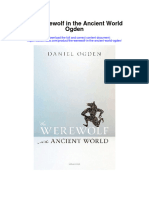 The Werewolf in The Ancient World Ogden All Chapter