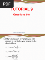 Tutorial 9 Q5-8