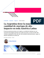 El Dato Positivo de La Argentina Que Sorprende A Todos - LA NACION