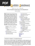 The Use of Qualitative Content Analysis in Case Study Research