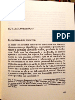 El Objetivo Del Escritor - Guy de Maupassant