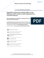 Evaluation of The Sieve Analysis Effect On The Efficiency of PVC Waste As Sand Replacement in Concrete Mixtures