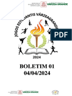 Boletim VG 001