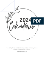 Calendário 2024