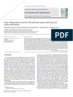 (2012) Fuzzy Sliding-Mode Control For Ball and Beam System With Fuzzy Ant Colony Optimization