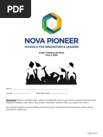 Grade7 - T2 - 2023 Nova Pioneer Holiday Life Work - Tatu - Internal