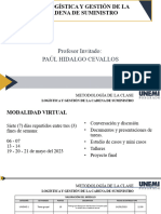 U1 - Clase - Introducción y Estrategia de La Logística y Gestión de La CDS