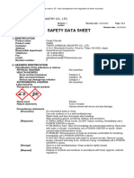 Safety Data Sheet: Tokyo Chemical Industry Co., LTD