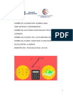 Investigacion Tipos de Matriz Cudrada 22iin079