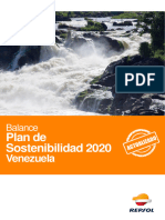 Plan Sostenibilidad Informe Cierre 2020 Venezuela