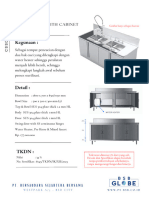 Kegunaan:: Double Sink With Cabinet