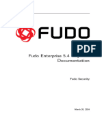 Fudo System Documentation