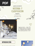 ¿Que Es Un Evento? Historia y Clasificacion