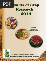 Resultsof Crop Research 2014