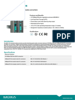 Moxa Imc 101 Series Datasheet v1.7