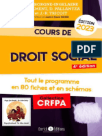 Cours de Droit Social 2023