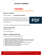 22 AE 111 Module 1 Accounting Its Environment