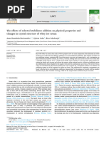 The Effects of Selected Stabilizers Addition On Physical Properties and Changes in Crystal Structure of Whey Ice Cream