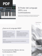 El Poder Del Lenguaje MIDI y Sus Controladores