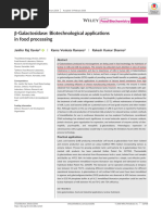 Β-galactosidase Biotechnological Applications in Food Processing