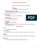 Vibration Eng'g - Class Notes