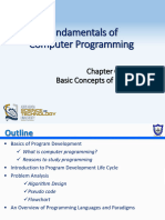 Chapter 1 - Basic Concepts of Programming