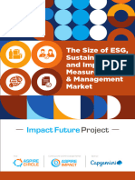 The Size of ESG Sustainability