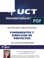 Fundamentos y Dirección de Proyectos - Sesión 1